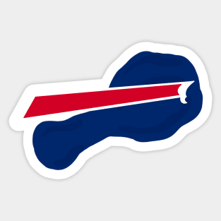 Bills wings Sticker